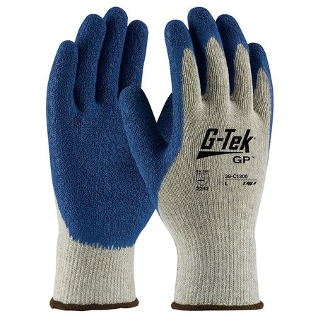 PIP Latex Coated Cotton Gloves, Medium, 12PK 39-C1300/M